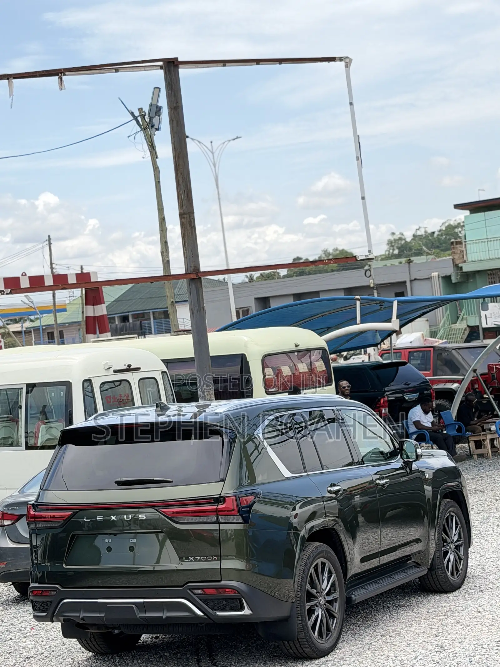 New Lexus LX 700h 2025 Green