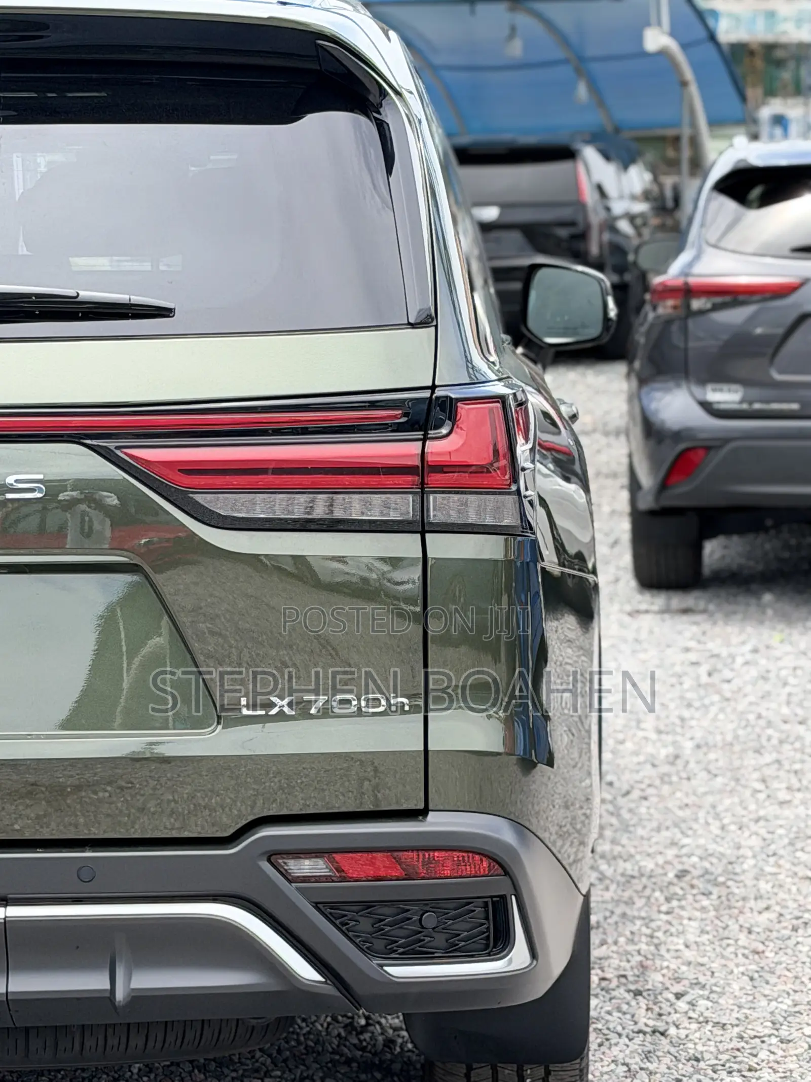 New Lexus LX 700h 2025 Green