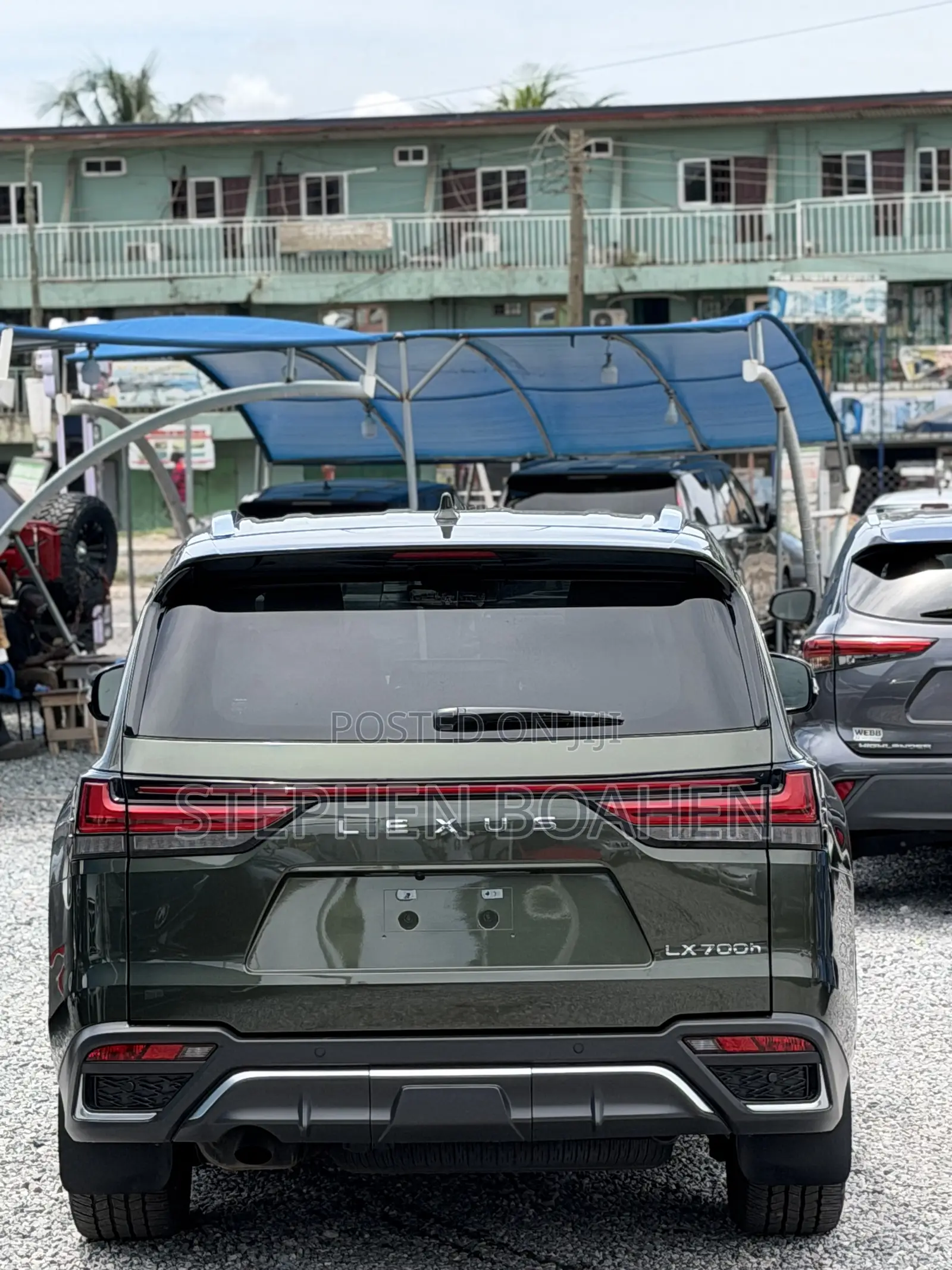 New Lexus LX 700h 2025 Green