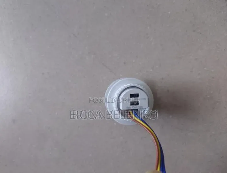 Motion Sensor With Adjustable Time Delay Switch