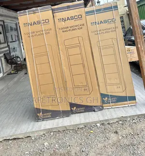 Essential New Nasco 288ltrs Single Door Display Fridge (Nas-Fl350-1dr)