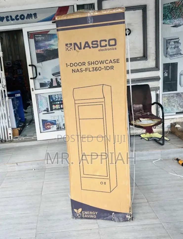 Check Out Classic Nasco Nas-Fl360-1dr-1 1 Door Display Fridge.