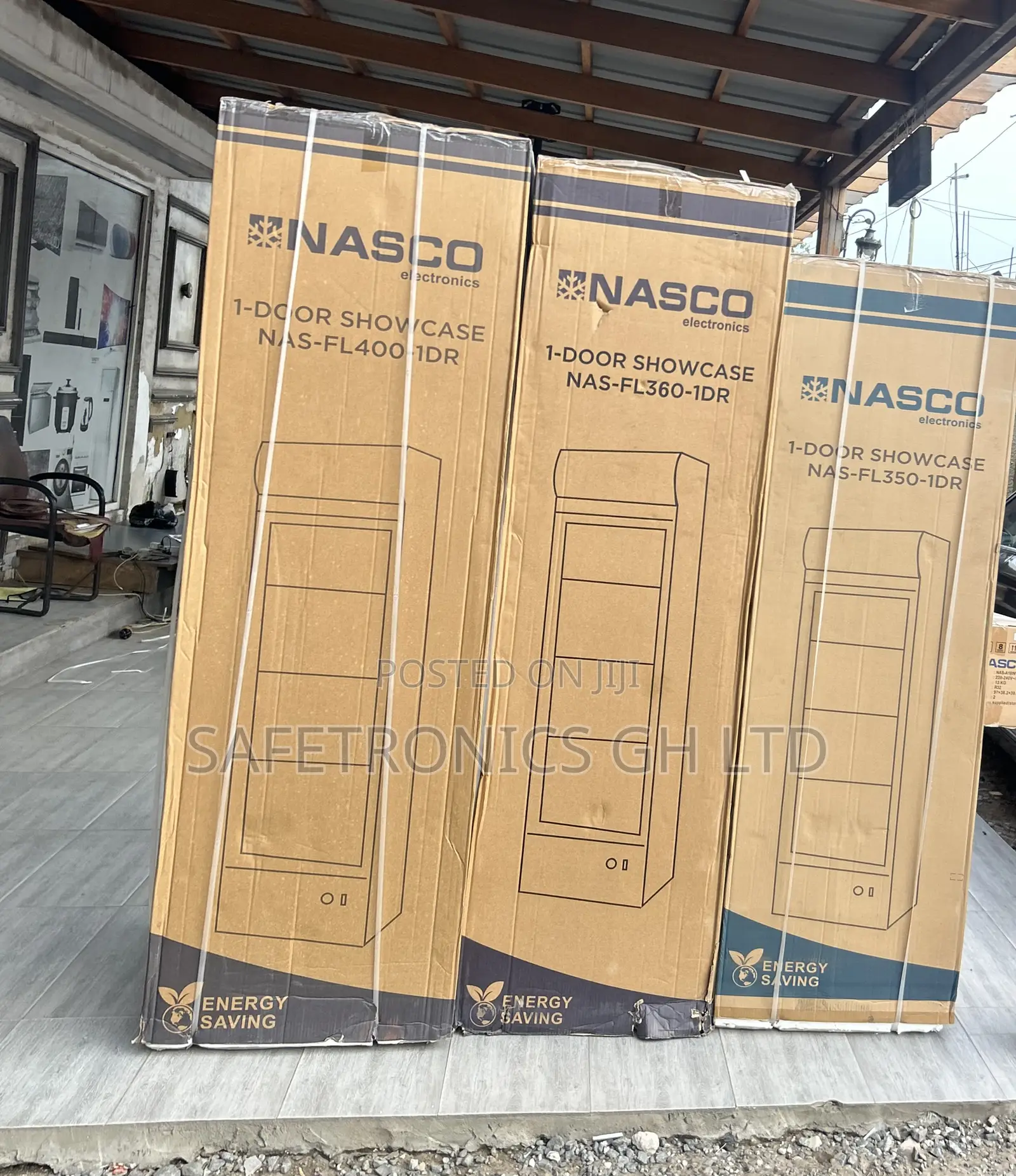 Original Nasco 298 LTRS Single Door Display Fridge