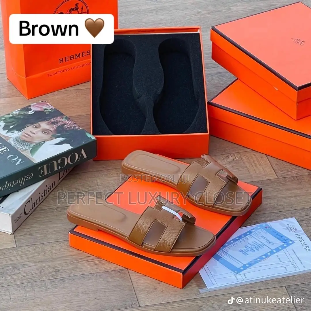 Super Original Hermes Slippers for Ladies