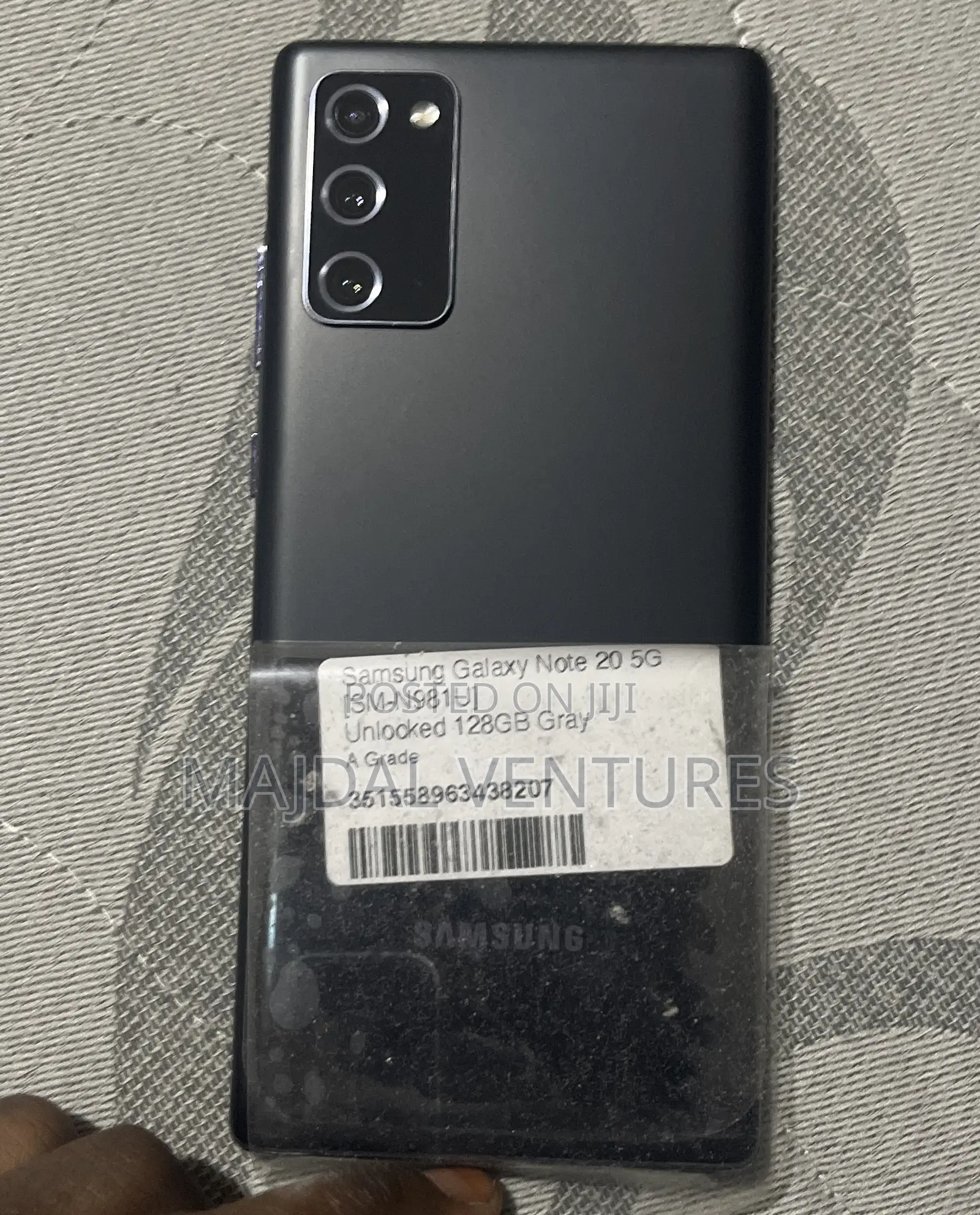Samsung Galaxy Note 20 Ultra 5G 128 GB Gray