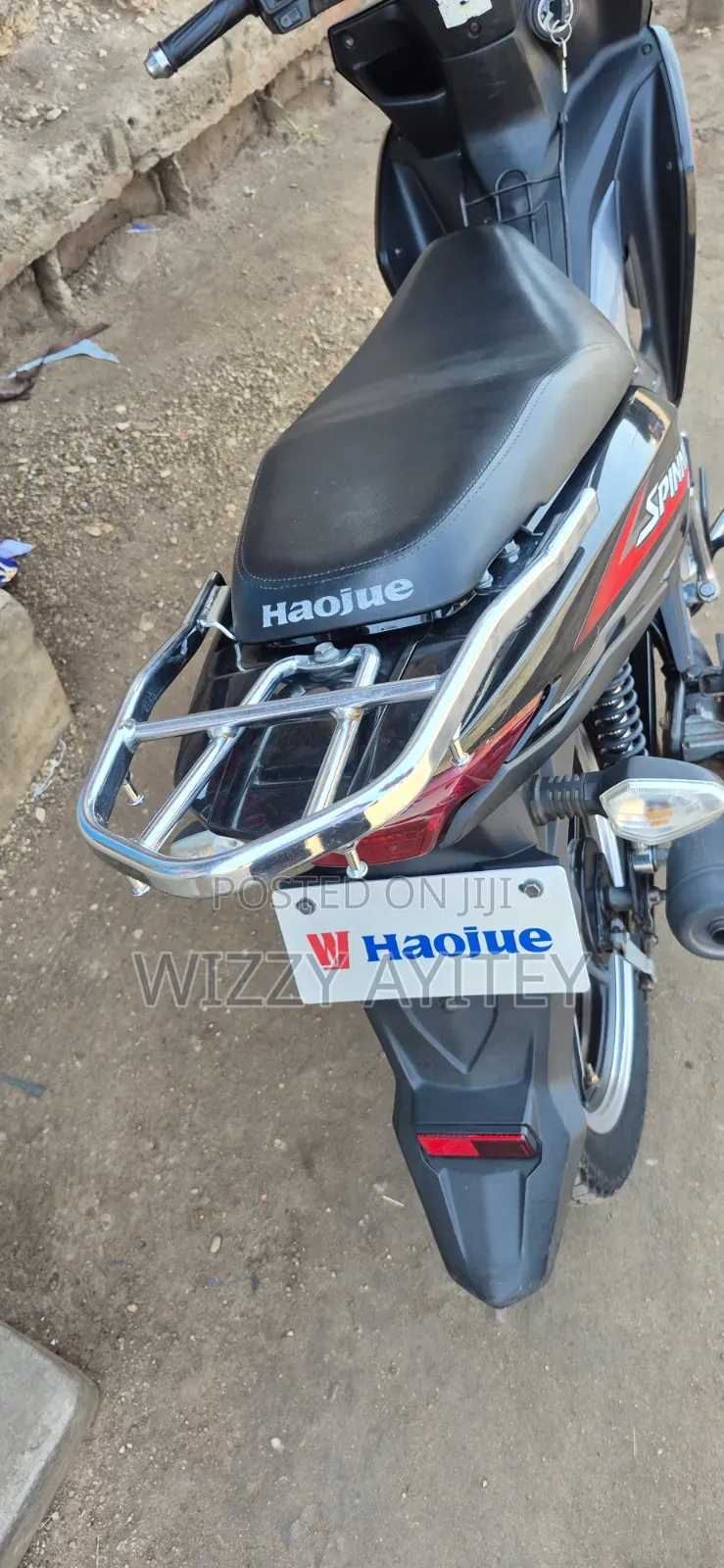 Haojue UH115/UH115S 2025 Black