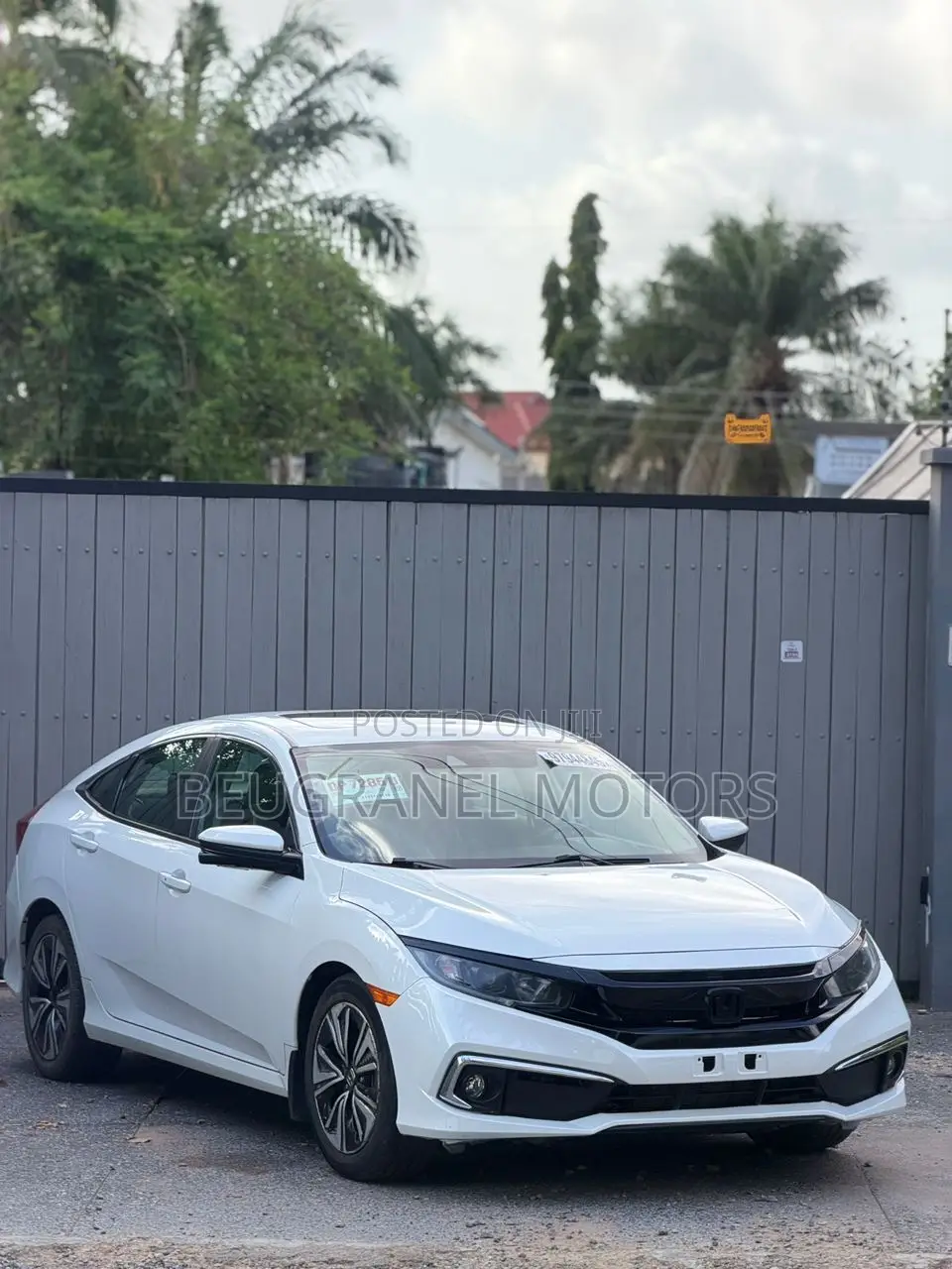 Honda Civic EX Sedan 2019 White