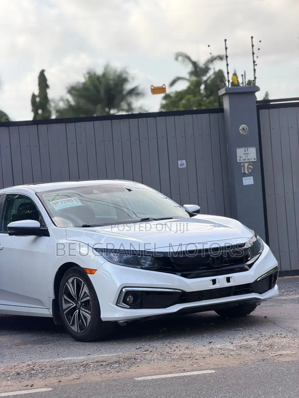 Honda Civic EX Sedan 2019 White