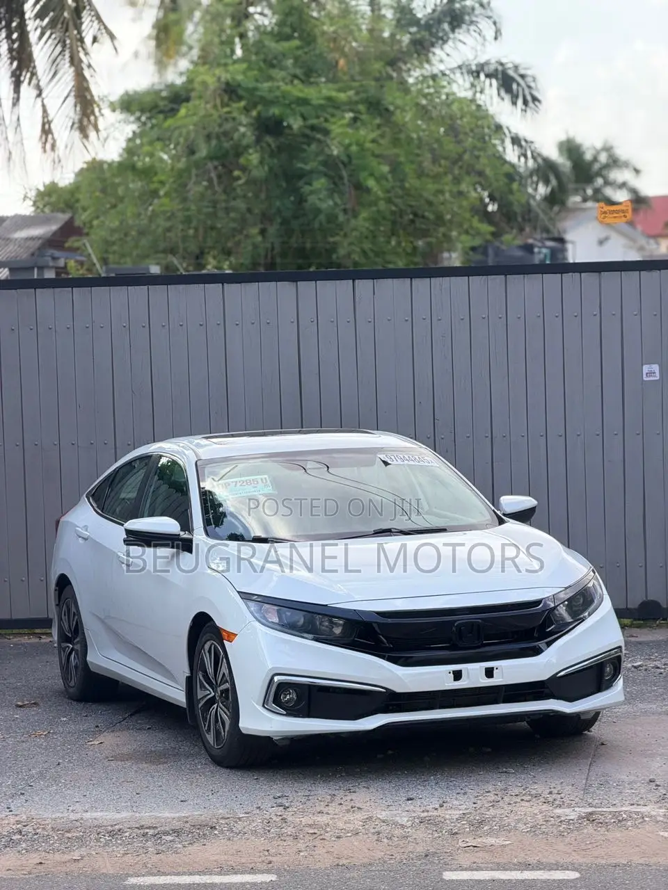 Honda Civic EX Sedan 2019 White