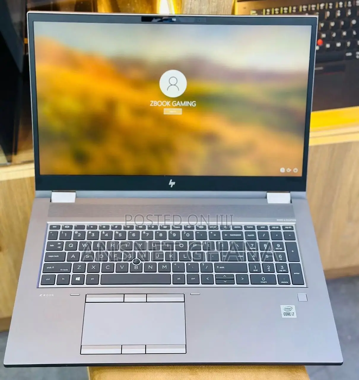 New Laptop HP ZBook Fury 17 G7 32GB Intel Core i7 SSD 512GB