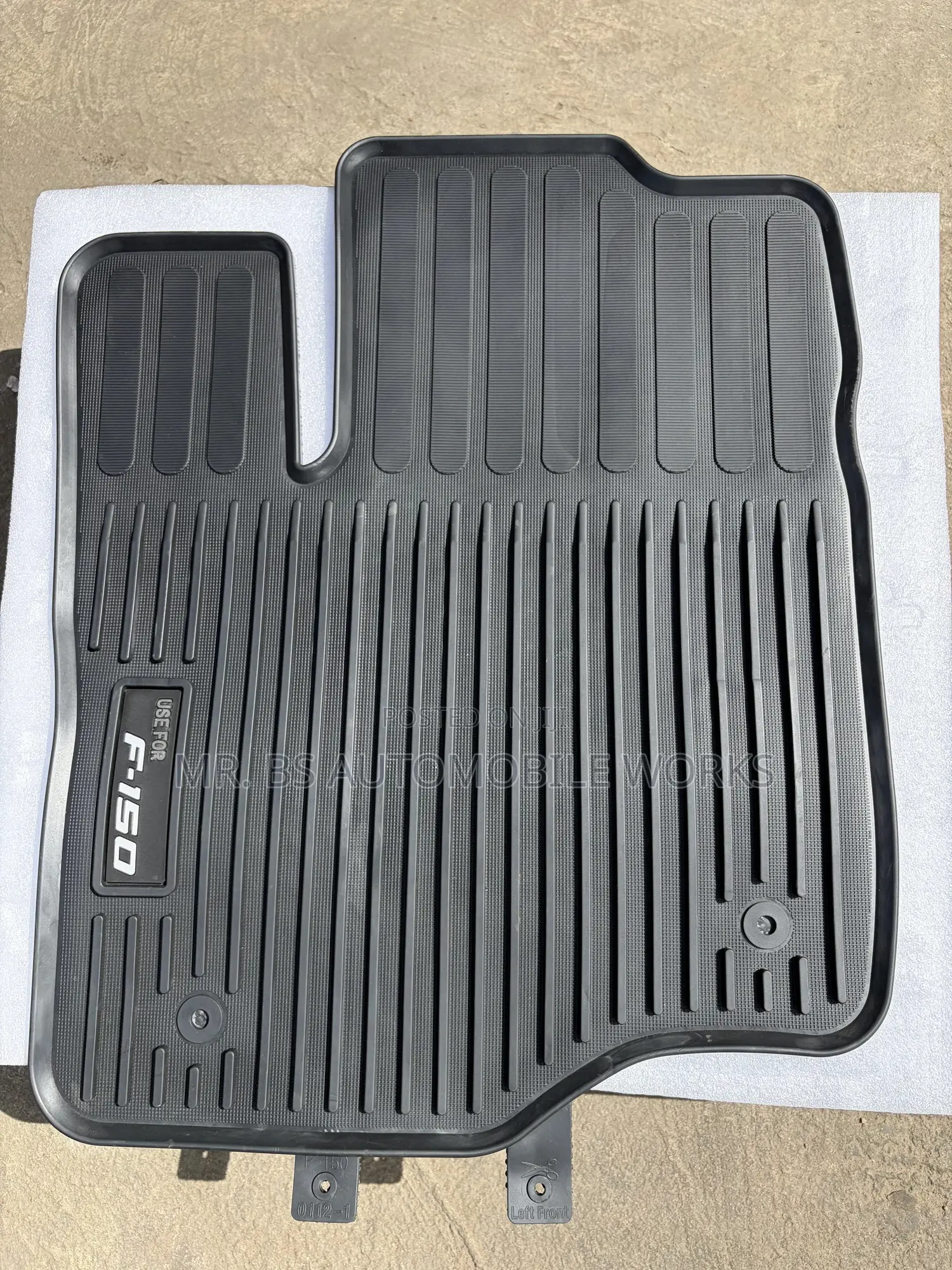 2d Ford F150 Floor Mats 2015 to 2025 Models