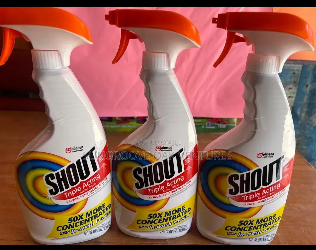 Sc Johnson Shout Laundry Stain Remover 650ml