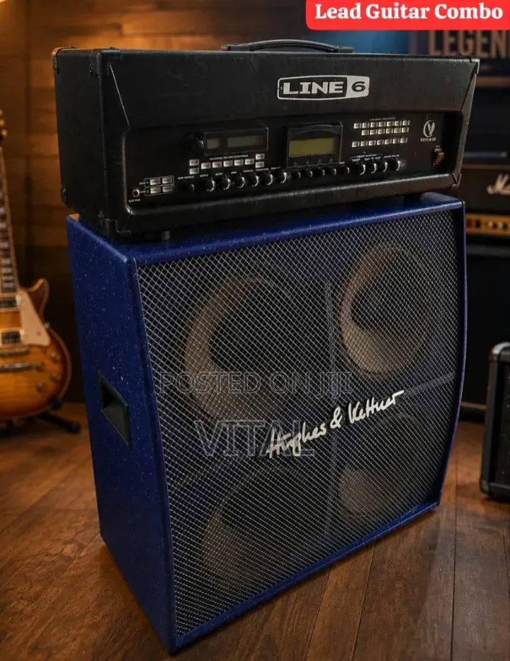 Lead Combo Line 6 Amp N Hughes and Kettner Tail