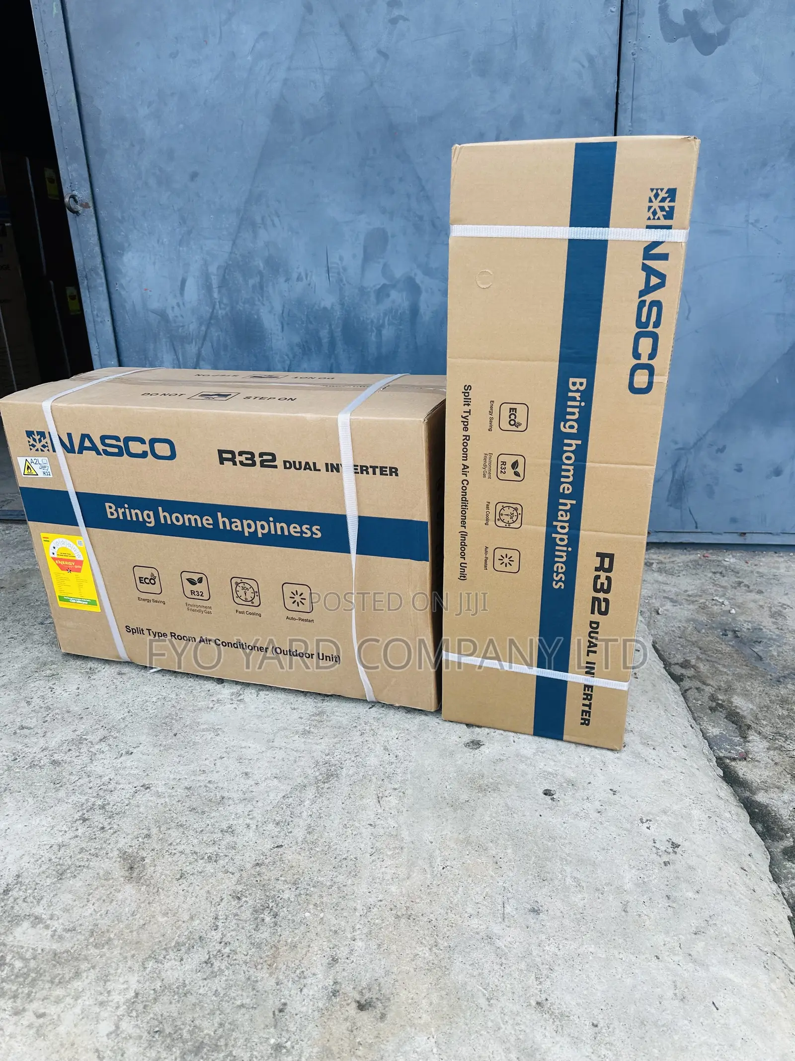 New Modern Nasco Dual Type Inverter 1.5 Hp Split Ac