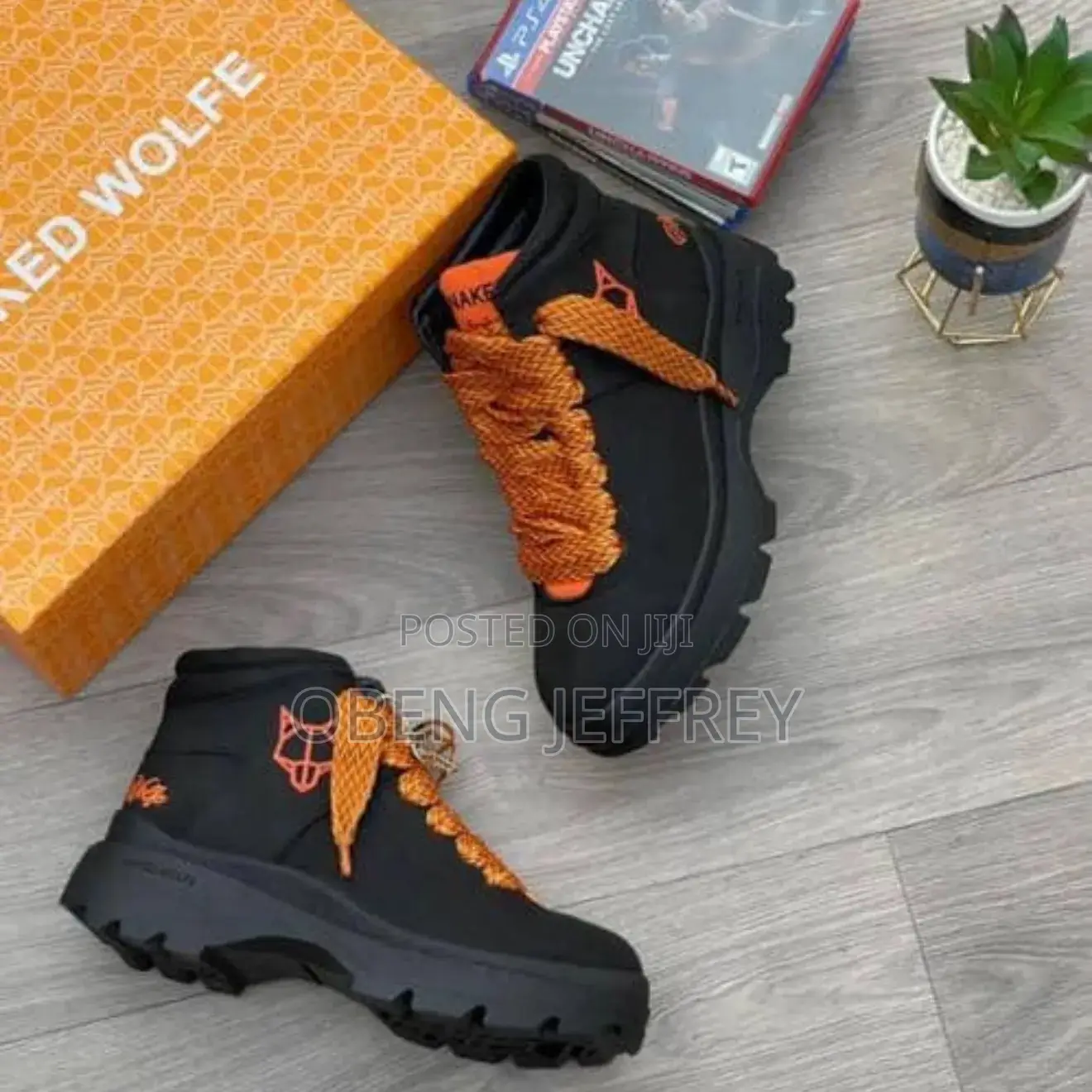 Original Naked Wolfe Suede Boot Black