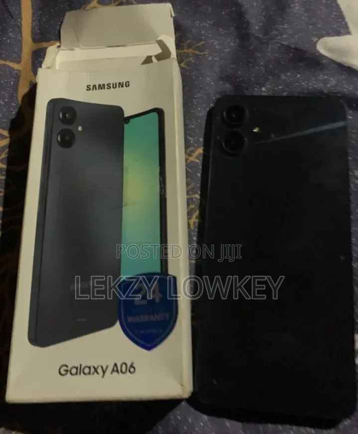 Samsung Galaxy A06 64 GB Black