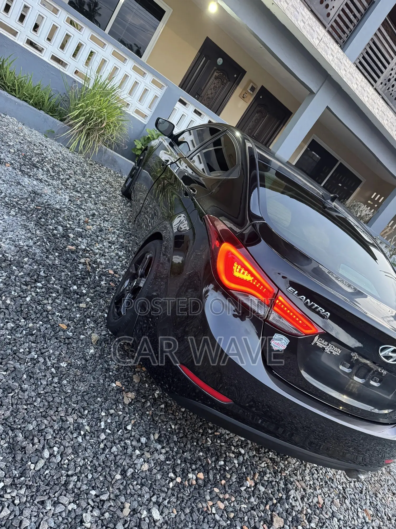 Hyundai Elantra Sport 4dr Sedan (2.0L 4cyl 6A) 2014 Black
