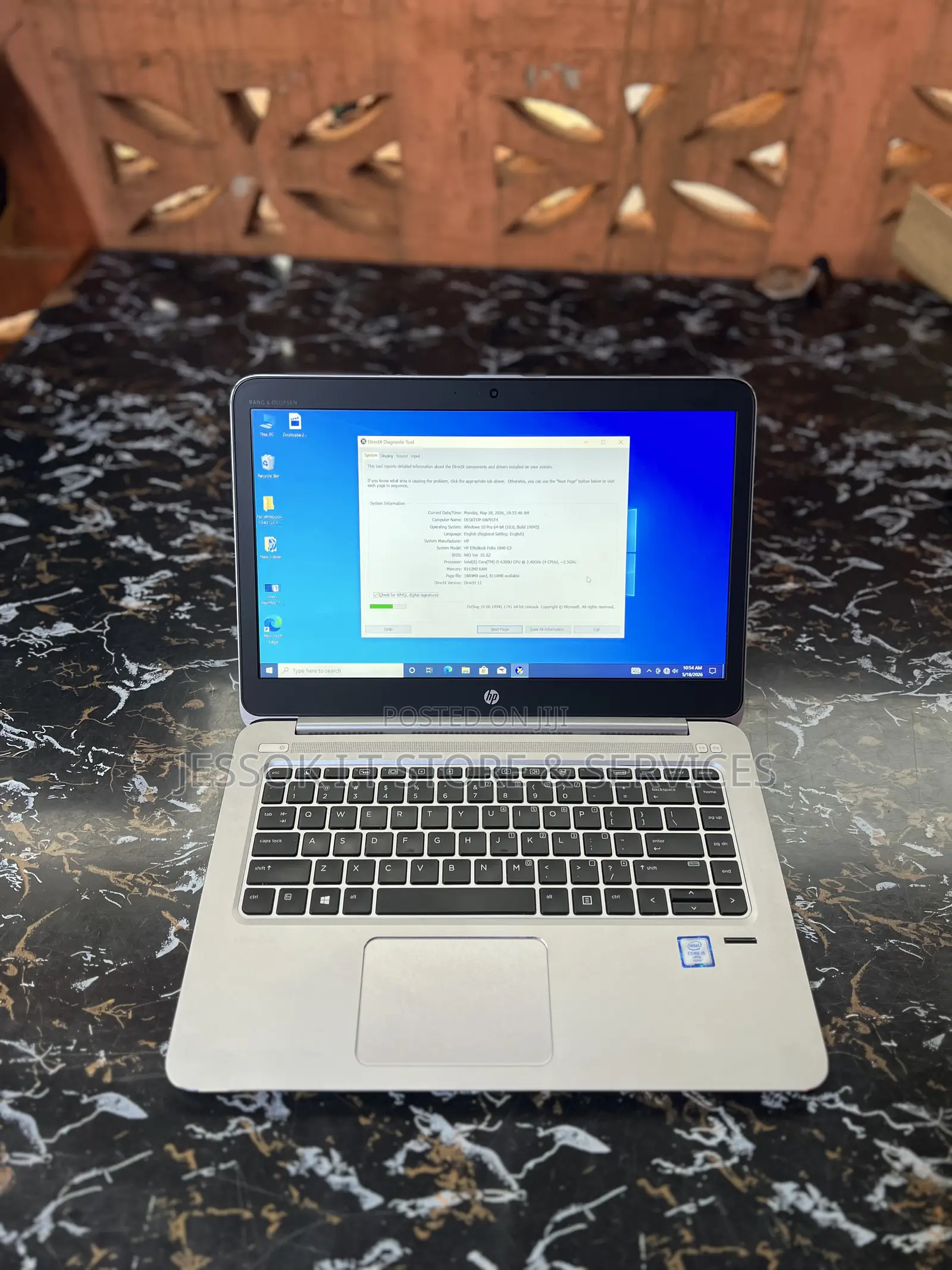 Laptop HP EliteBook Folio 1040 G3 8GB Intel Core i5 SSD 256GB