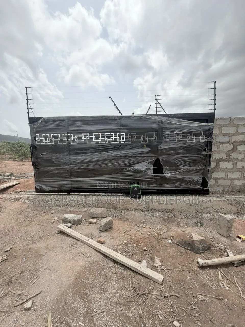 Sliding Main Gate With Motor/Automation