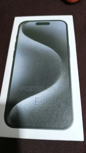 New Apple iPhone 15 Pro Max 256 GB Black