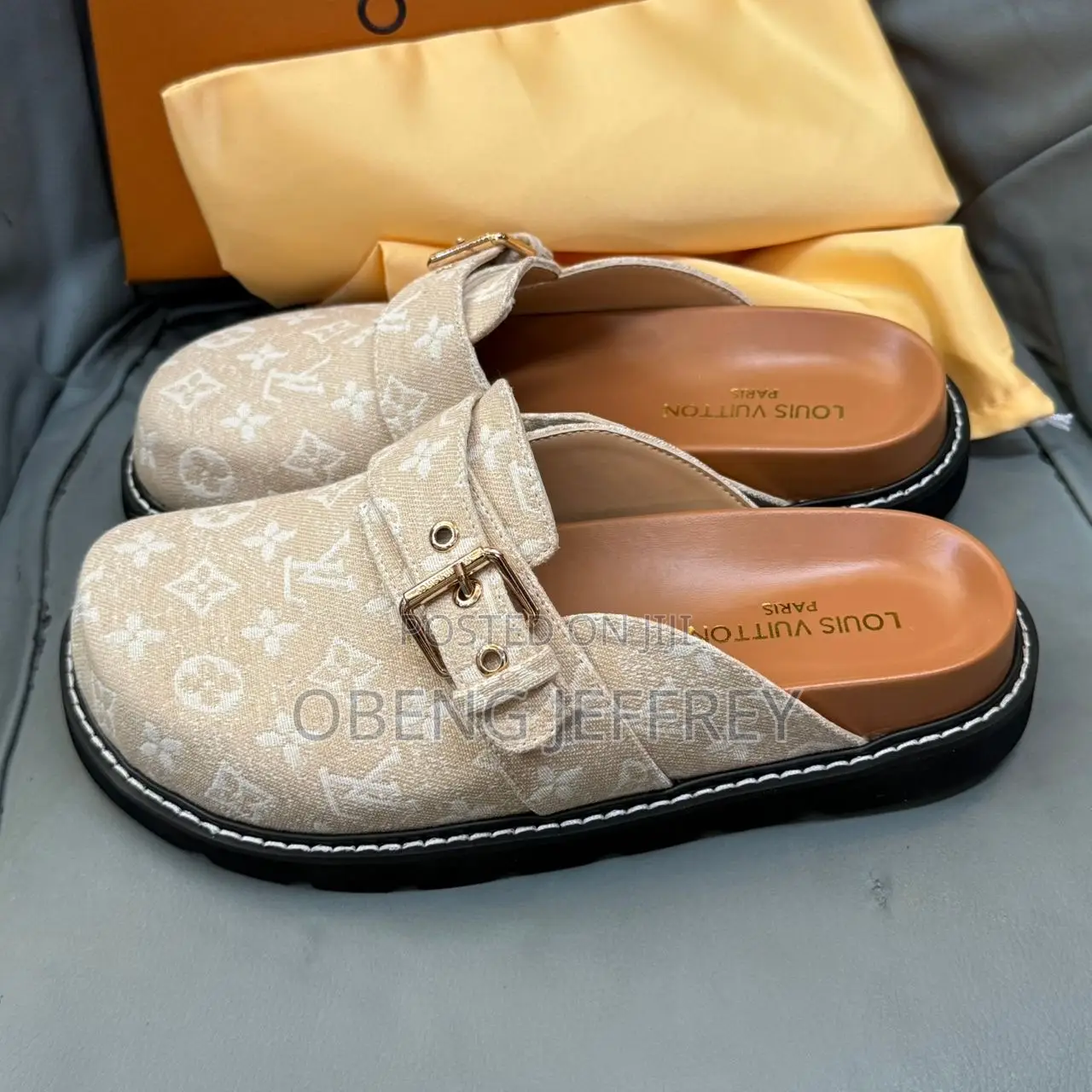 Original Louis Vuitton Half Shoe in Colours