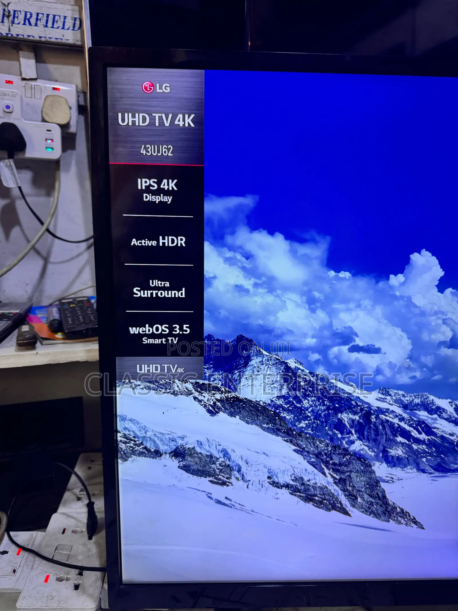 Lg Web Os 43 Inches Smart Ultra Hd Premium Digital Satellite Tv