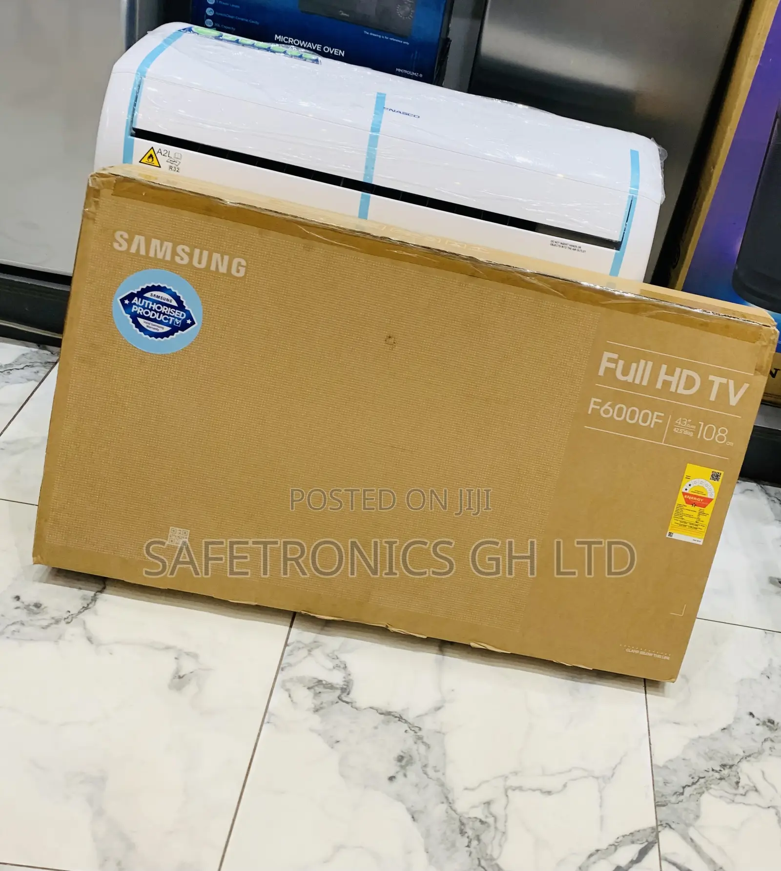 Just Buy Samsung 43'' Led Ua43f6000f FHD Smart Satellite Television