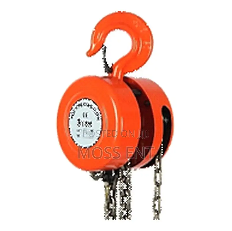 Round Type 1tx3m Chain Block Hsz Orange 2.8 - Rt-cb-1x3