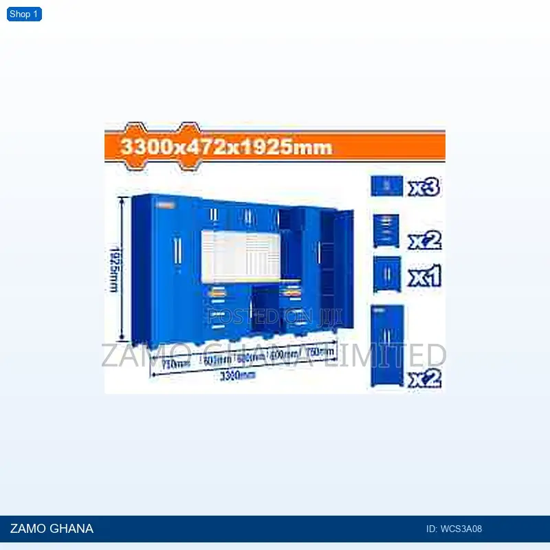 Heavyduty Modular Garage - Wcs3a08
