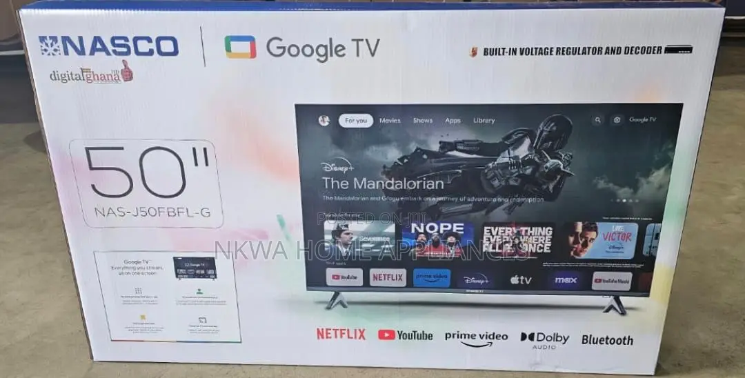 50 Inches Smart Tv -Nasco