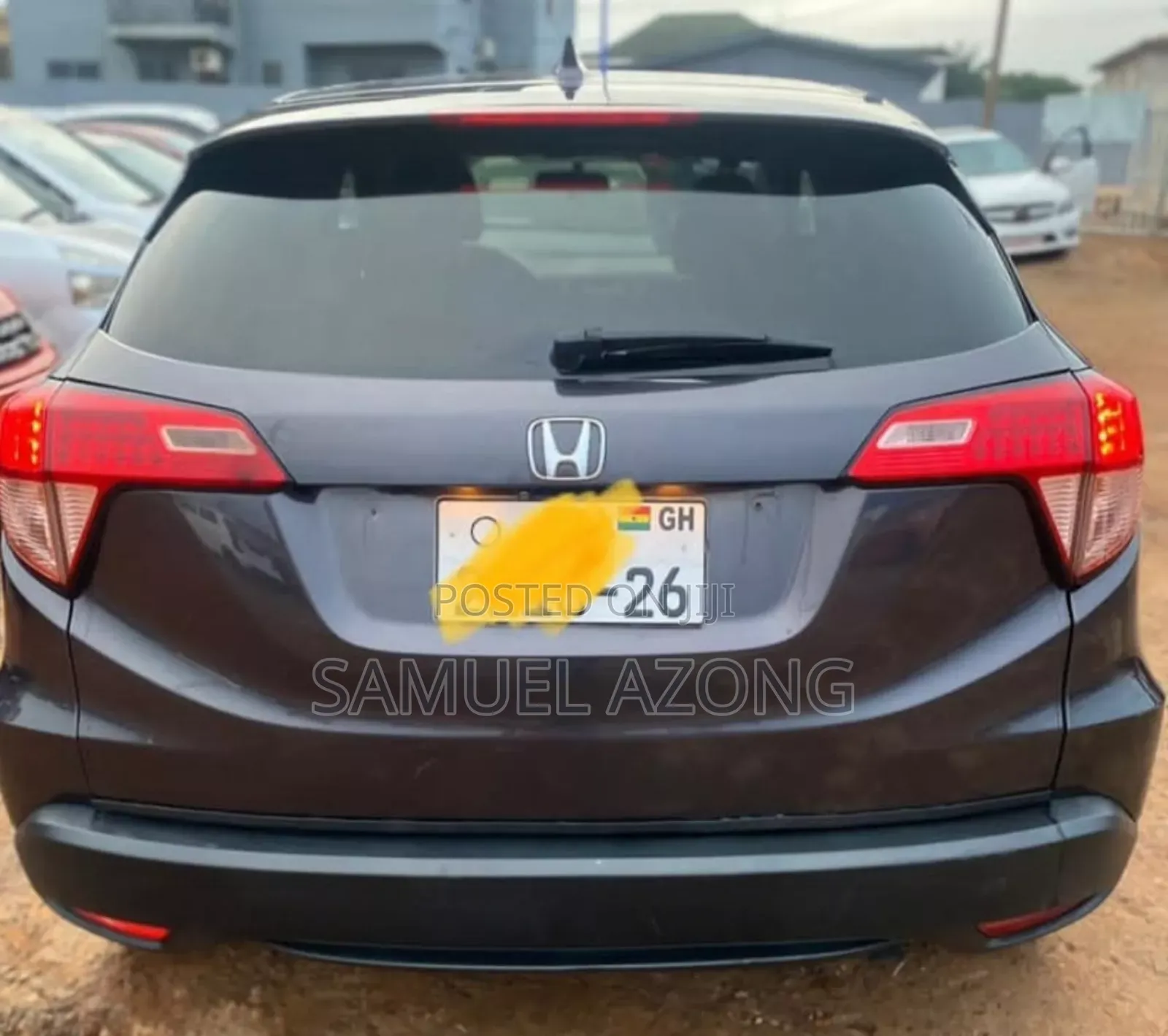 Honda HR-V LX AWD 2017 Gray