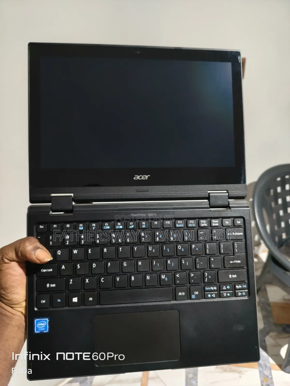 Laptop Acer TravelMate Spin B1 4GB Intel SSD 60GB