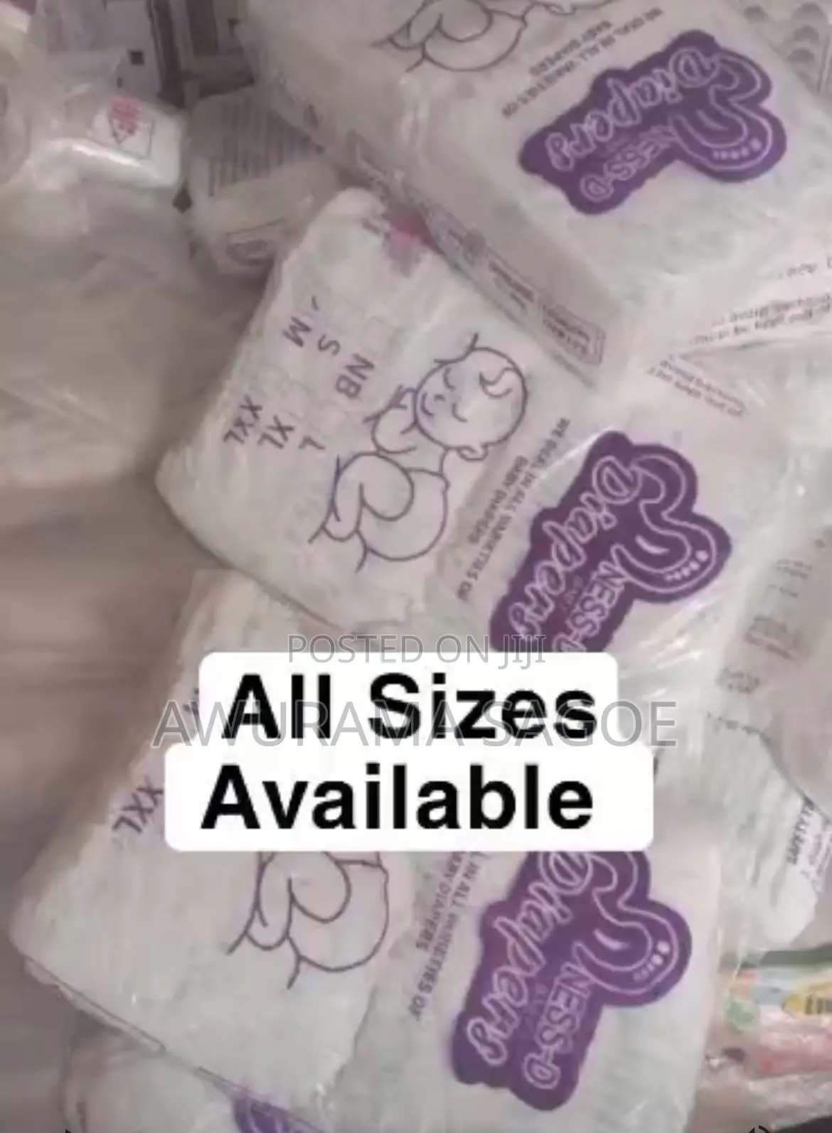 Baby Diapers, Wipes Etc