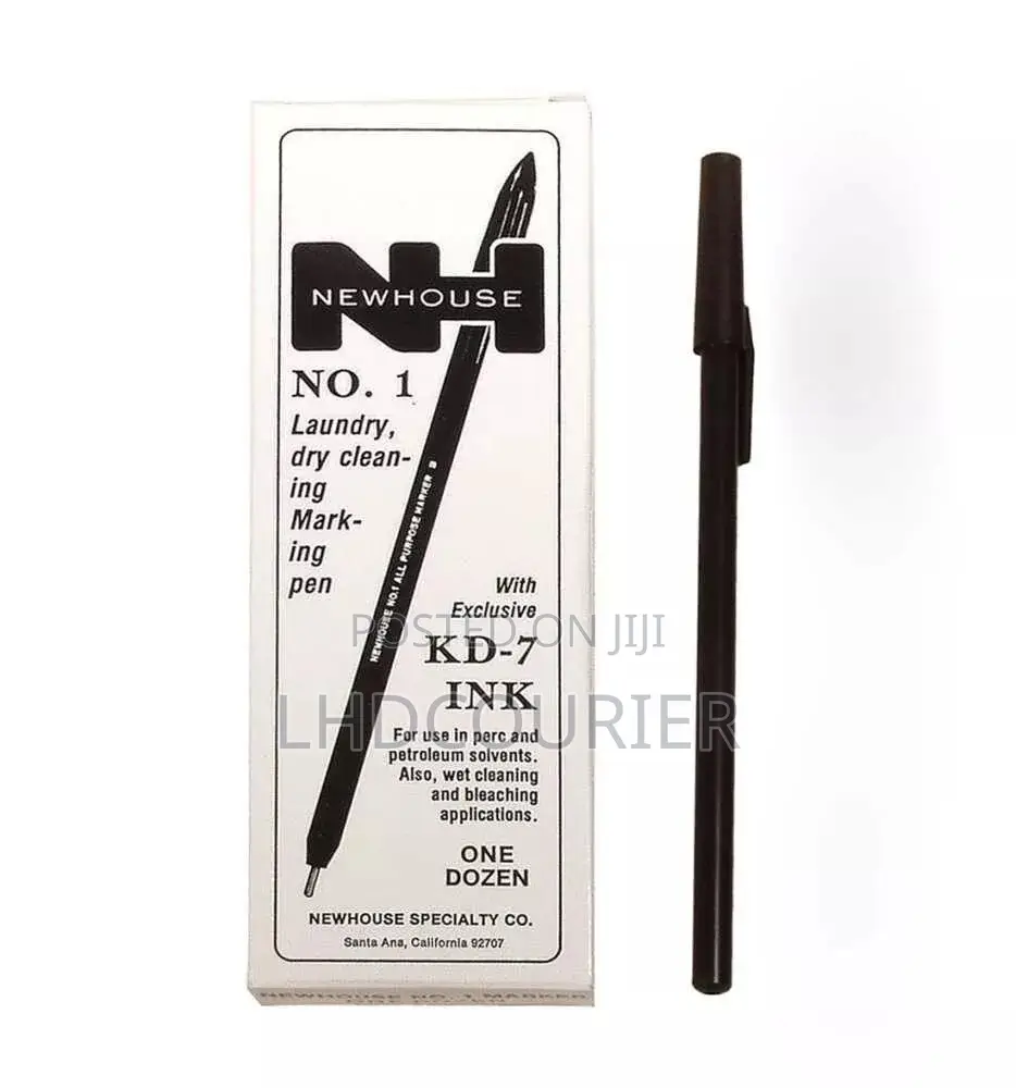 Dry Cleaning Tagging Pen – Kd-7 Ink (12 in the Box)