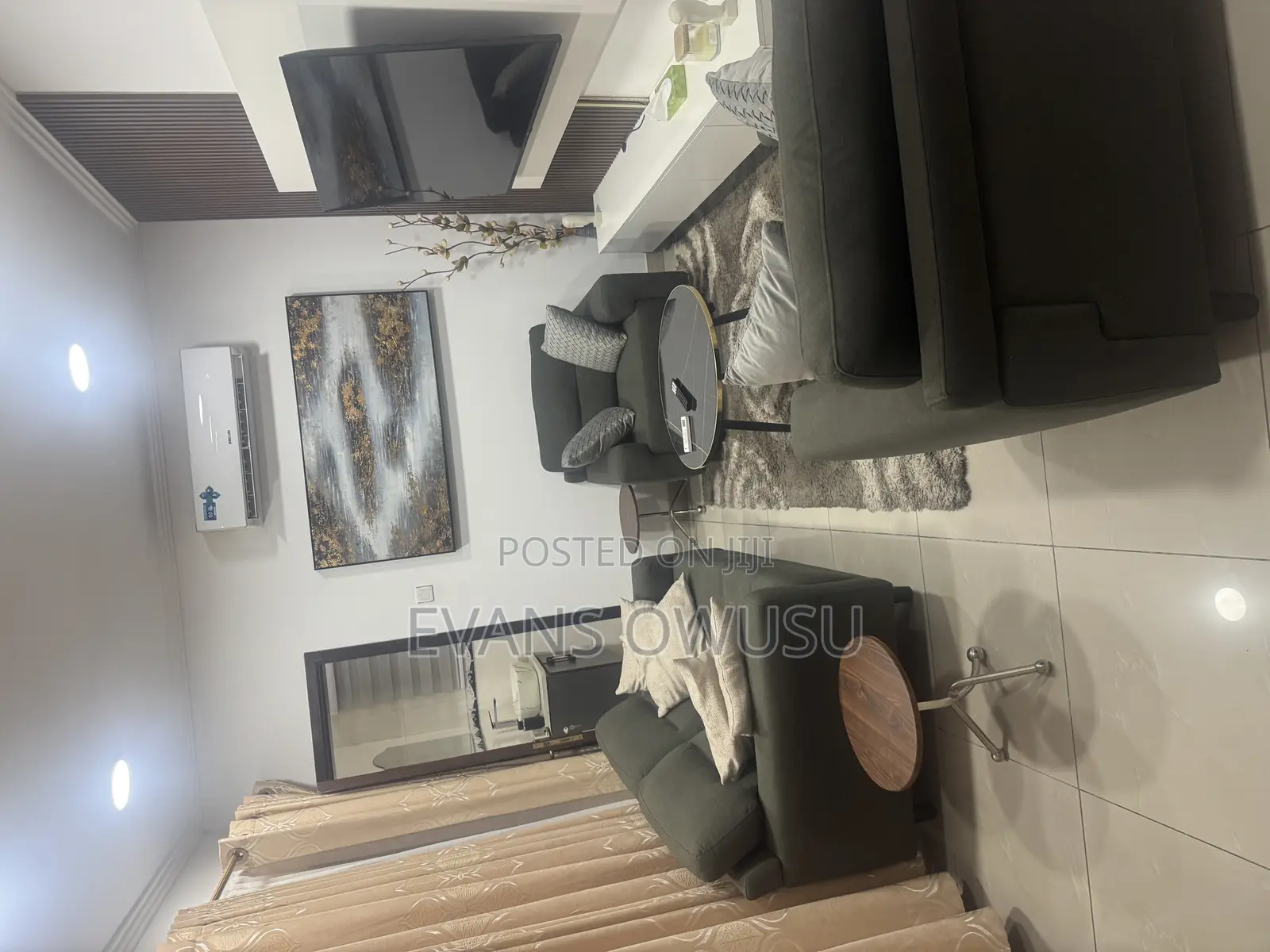 Furnished 1bdrm Apartment in Raha Soldi, Market for rent