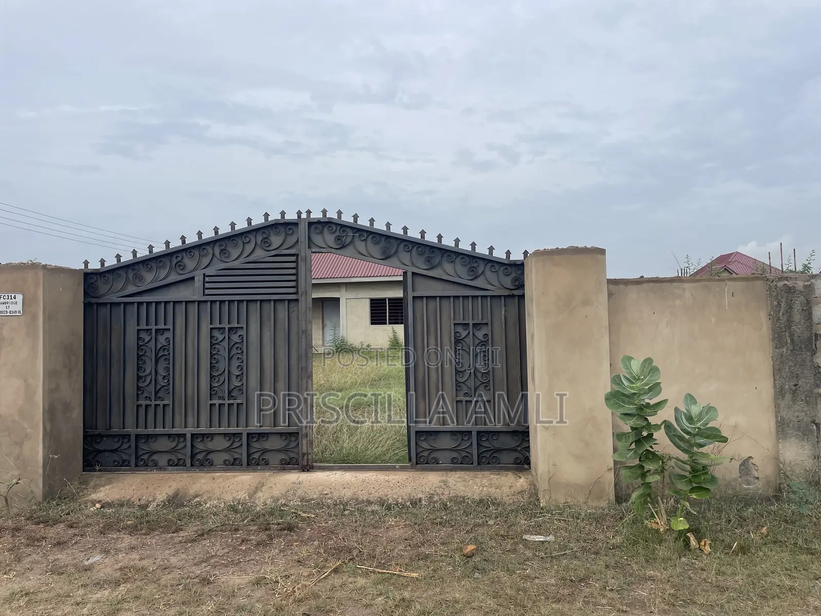 Gated 2 Plots of Land With Boys Quarters