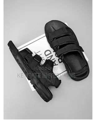 Black Sandals for Children and Adults