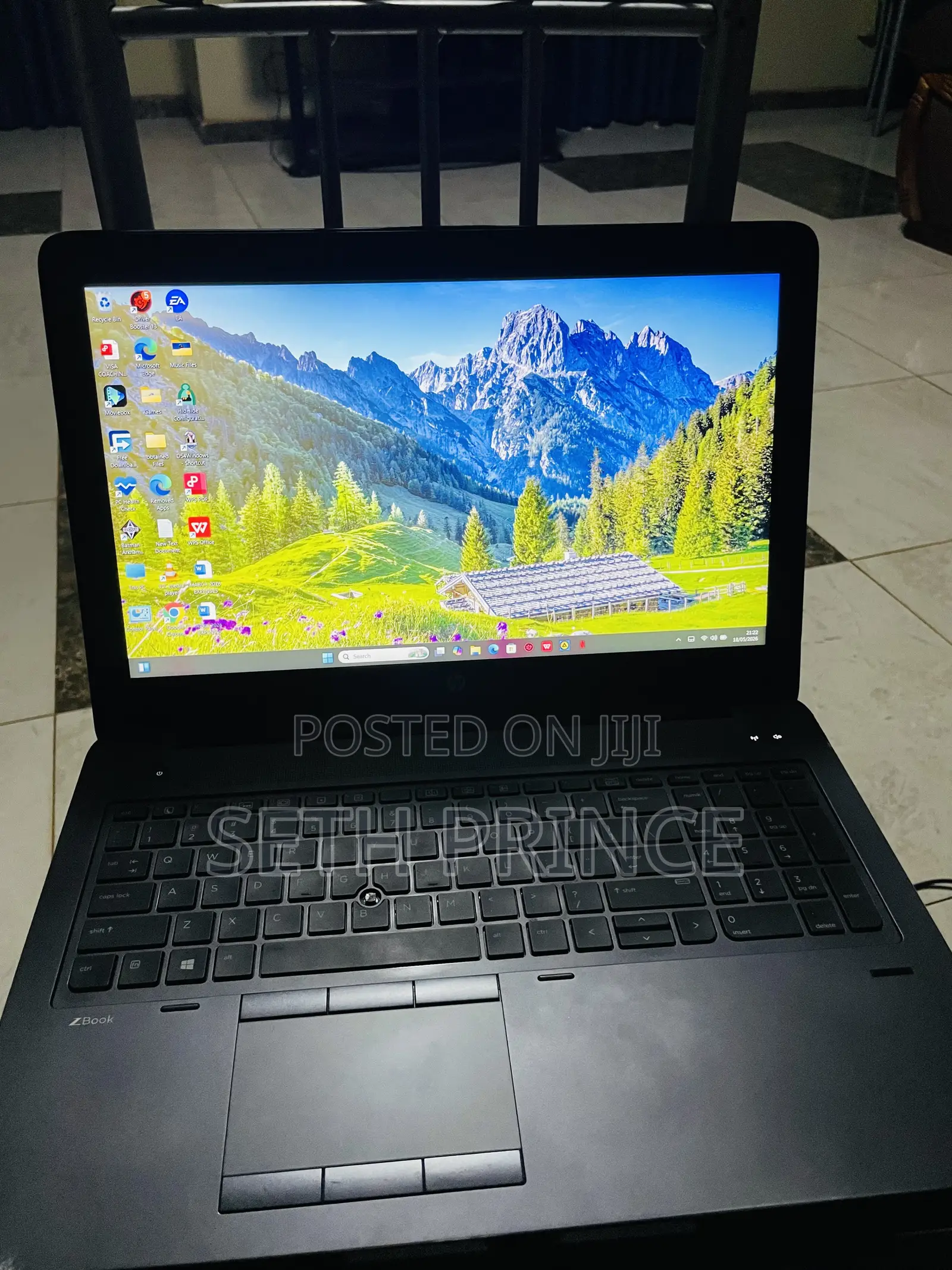 Laptop HP ZBook 15 G3 16GB Intel Core i7 SSD 256GB