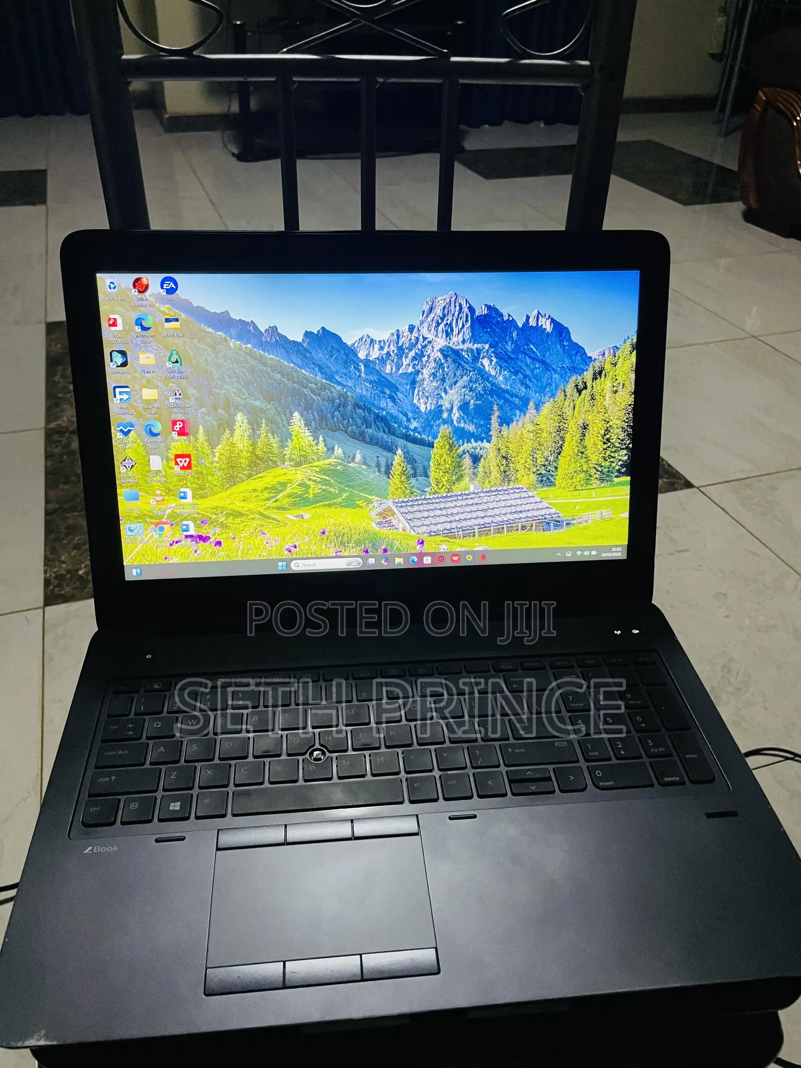 Laptop HP ZBook 15 G3 16GB Intel Core i7 SSD 256GB
