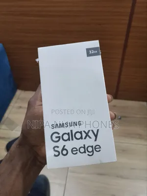 New Samsung Galaxy S6 edge 32 GB Black