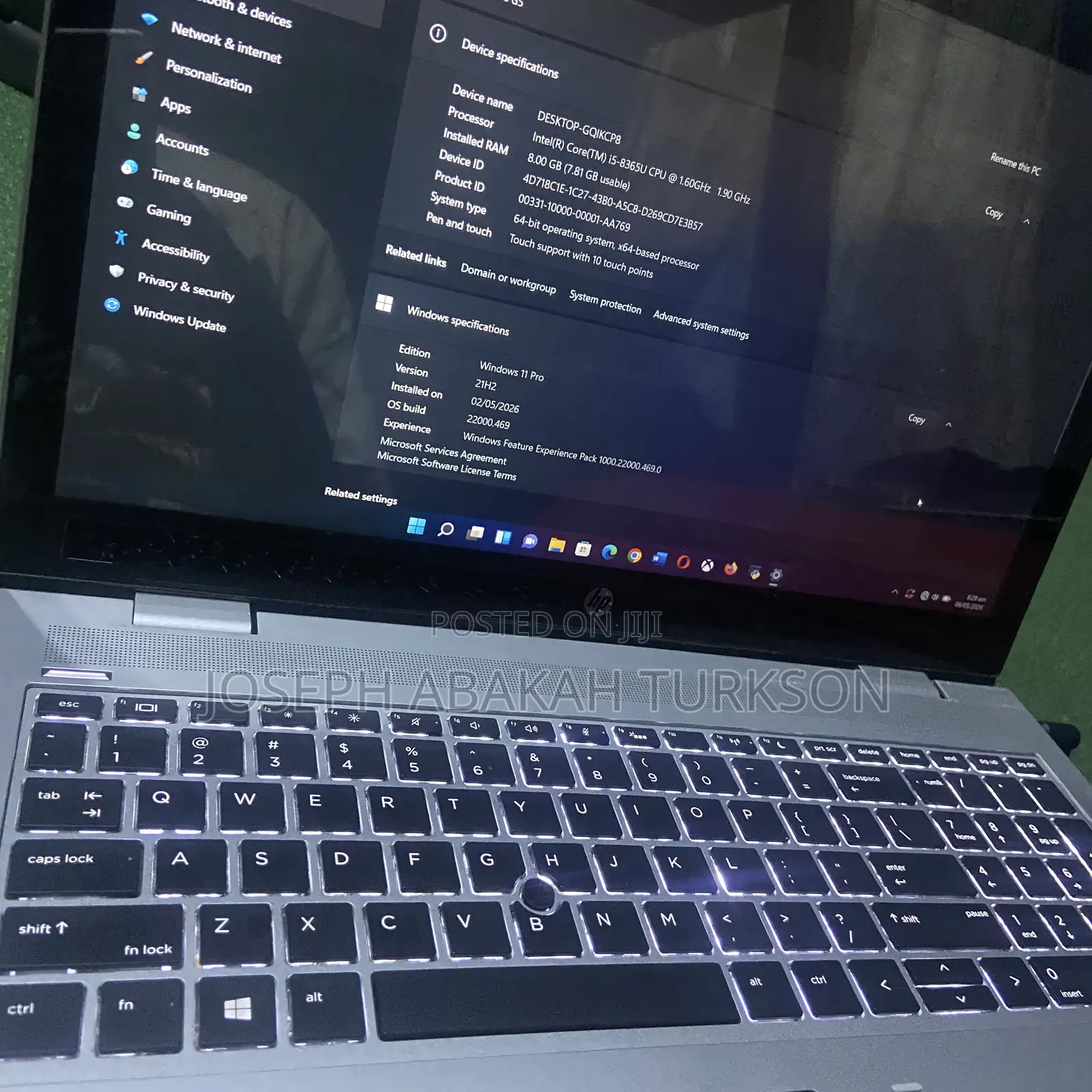 Laptop HP ProBook 650 G5 8GB Intel Core i5 SSD 500GB