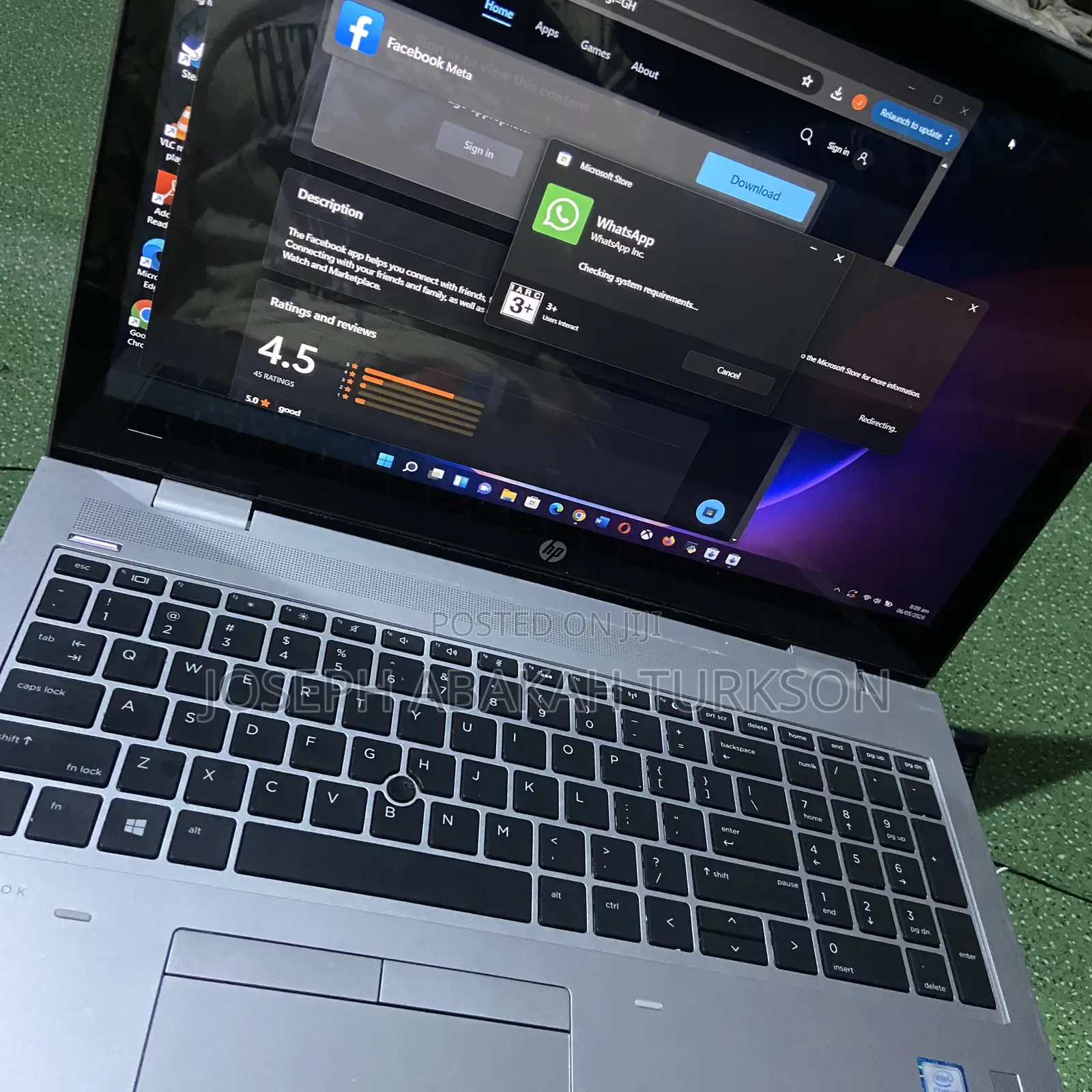 Laptop HP ProBook 650 G5 8GB Intel Core i5 SSD 500GB