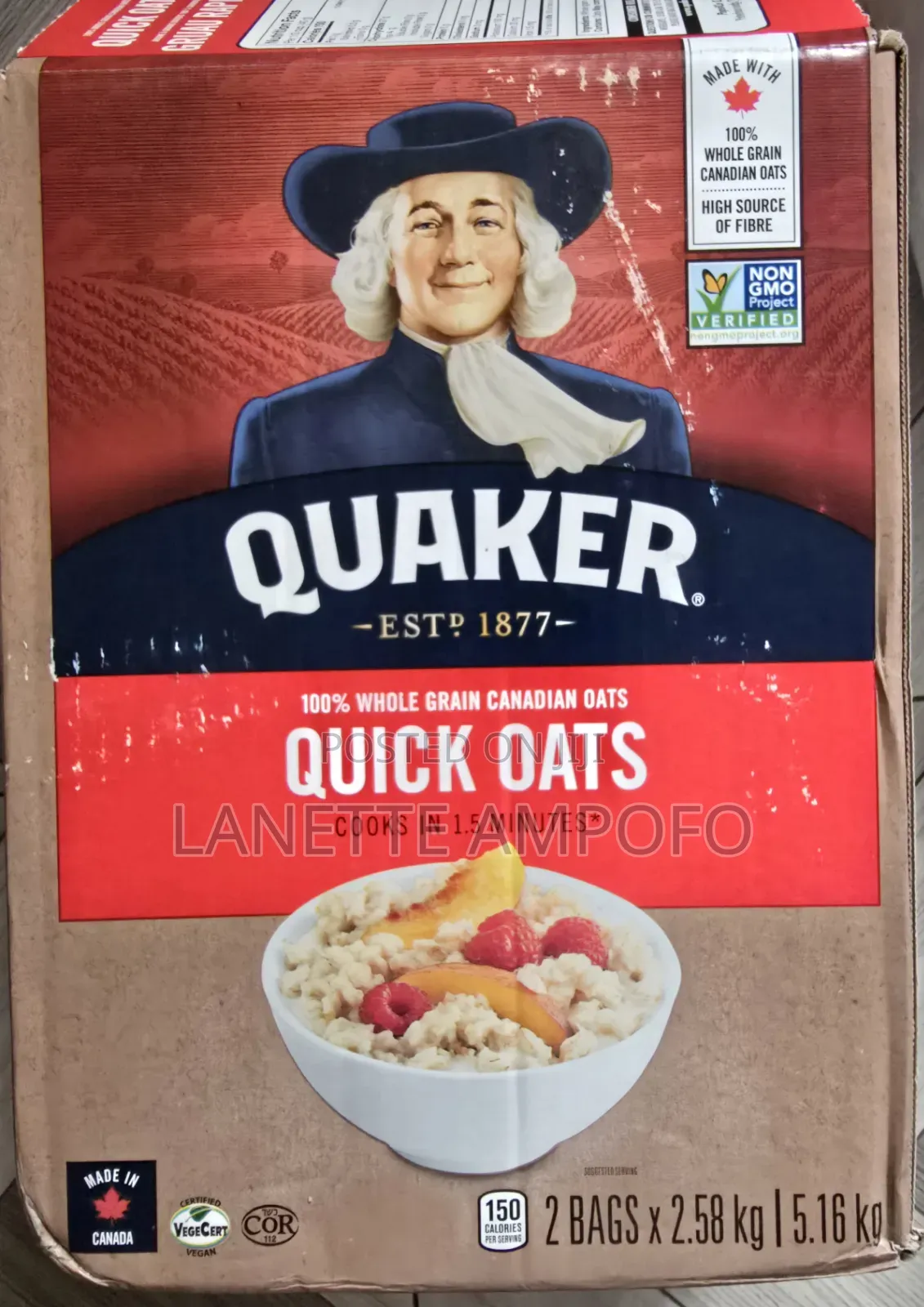 Quaker Oats 5.16kg