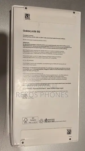 New Samsung Galaxy A36 256 GB
