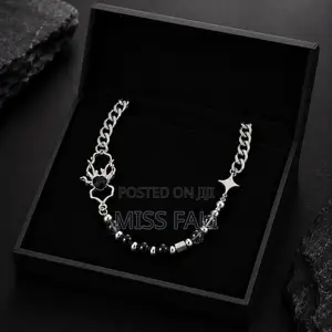 Noir Eclipse Statement Necklace