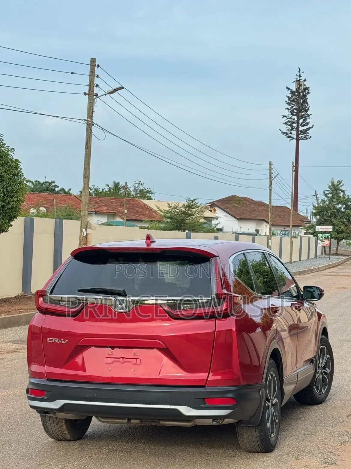 Honda CR-V EX-L 2022 Red