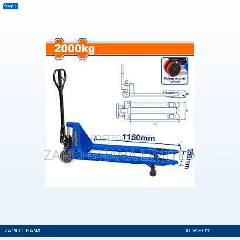 Hand Pallet - Wnh1r20
