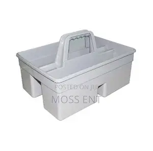 Handy Cleaning Basket L Grey Large - B-039a