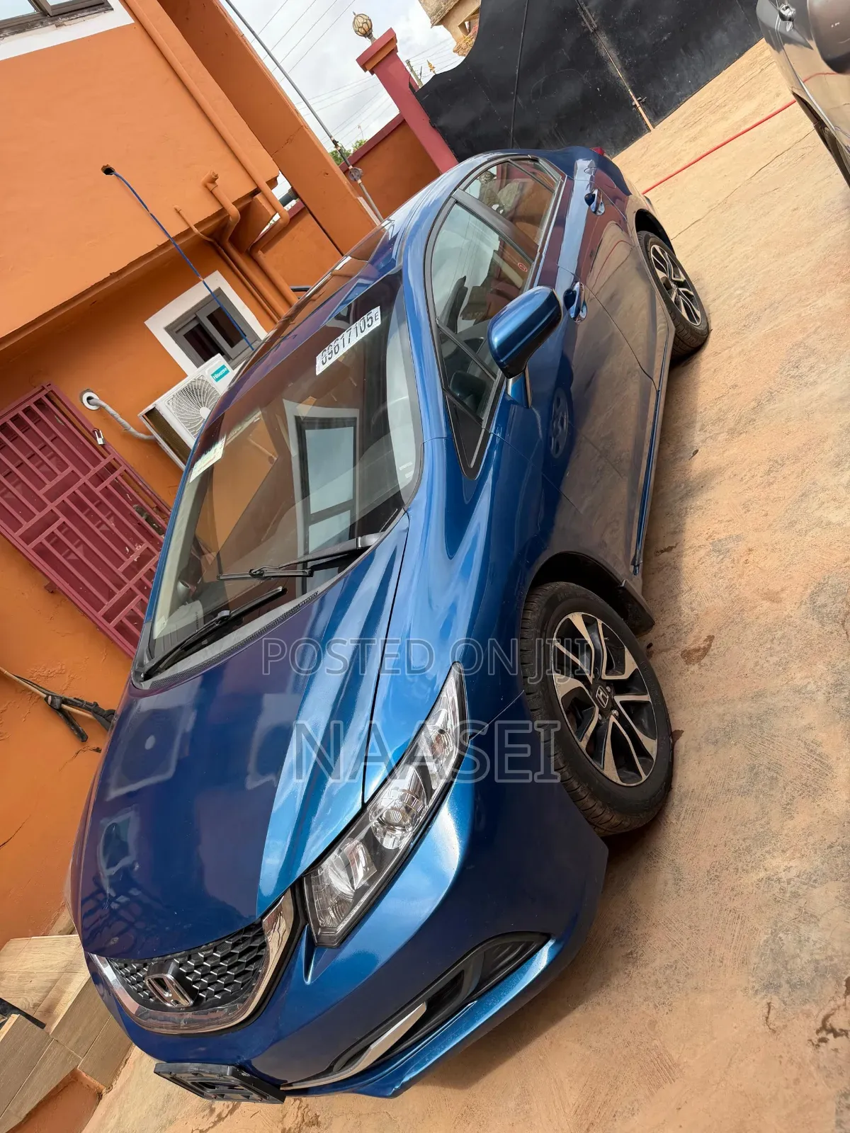 Honda Civic EX-L w/Navigation 4dr Sedan (1.8L 4cyl CVT) 2015 Blue