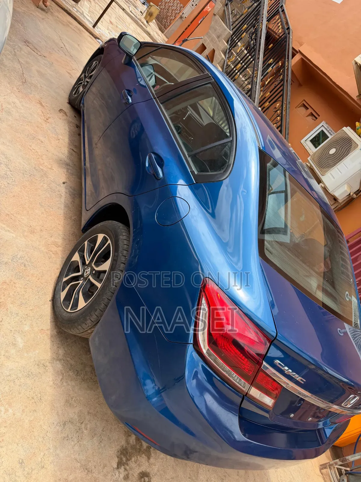 Honda Civic EX-L w/Navigation 4dr Sedan (1.8L 4cyl CVT) 2015 Blue